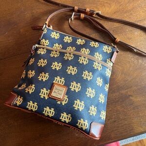 Dooney & Bourke Notre Dame Logo Crossbody Bag